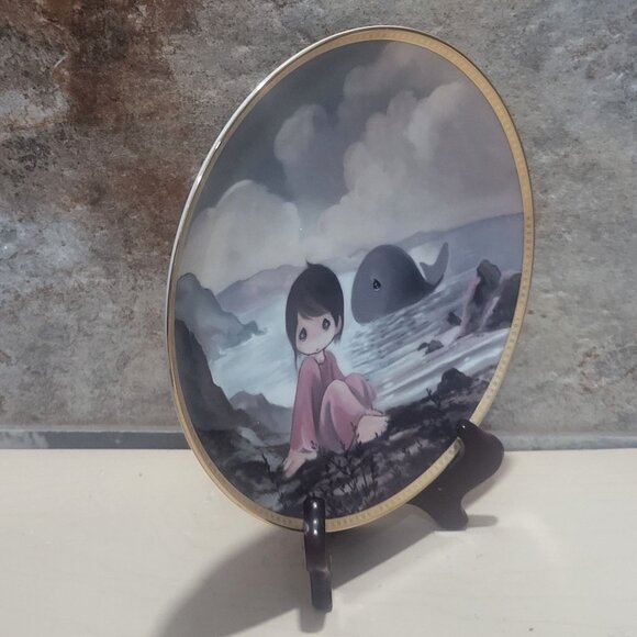 Enesco Precious Moments Jonah And The Whale Decorative Plate The Hamilton Collec - Picture 11 of 12